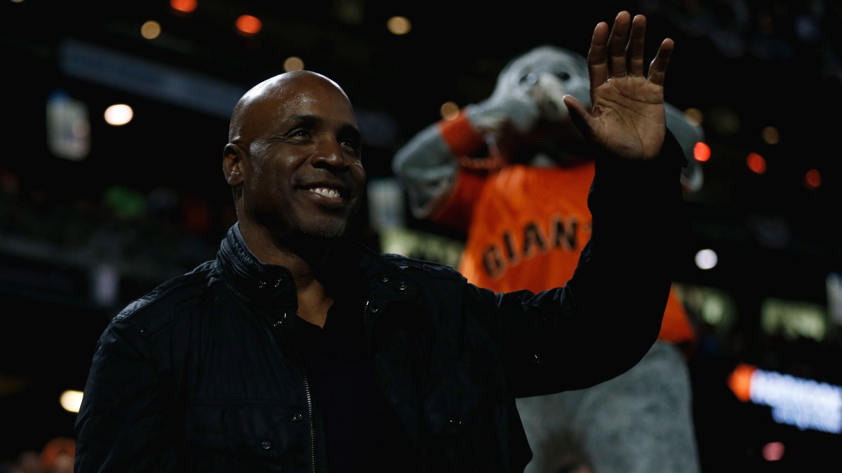 Former San Francisco Giants outfielder Barry Bonds