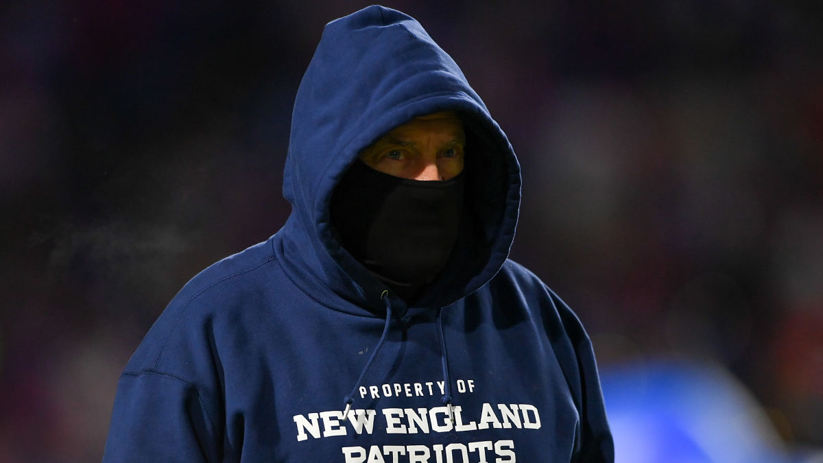 New England Patriots head coach Bill Belichick