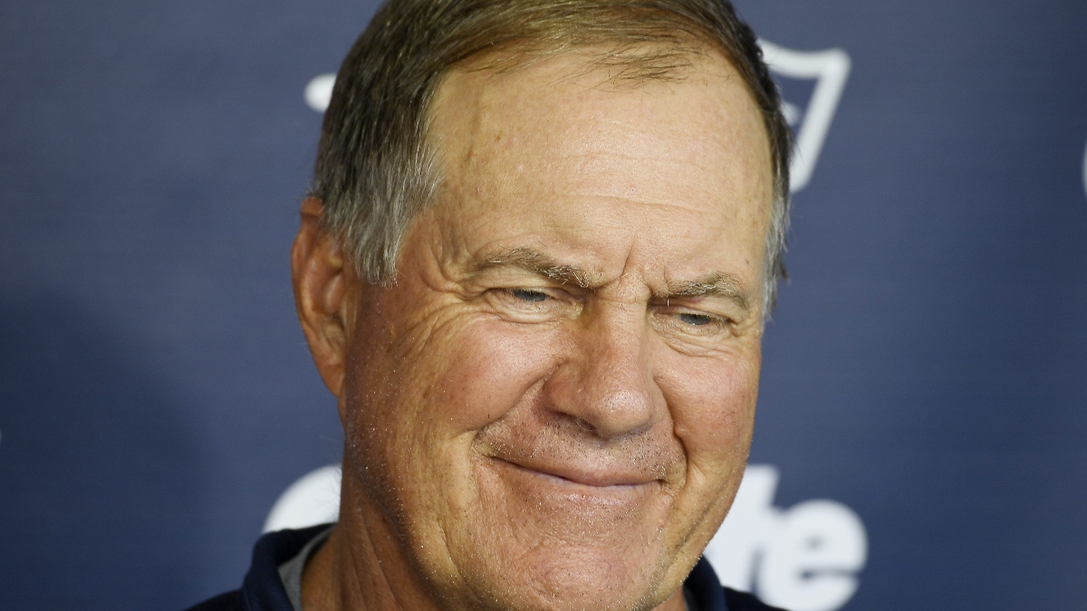 New England Patriots head coach Bill Belichick