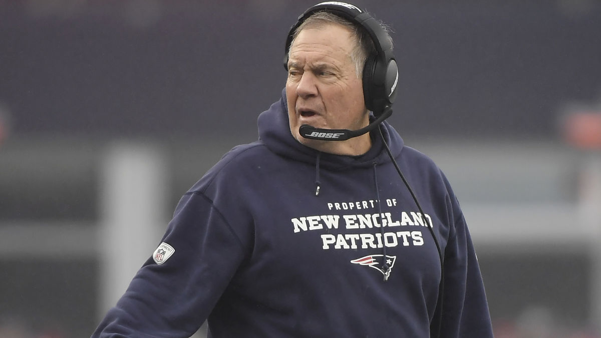 New England Patriots head coach Bill Belichick