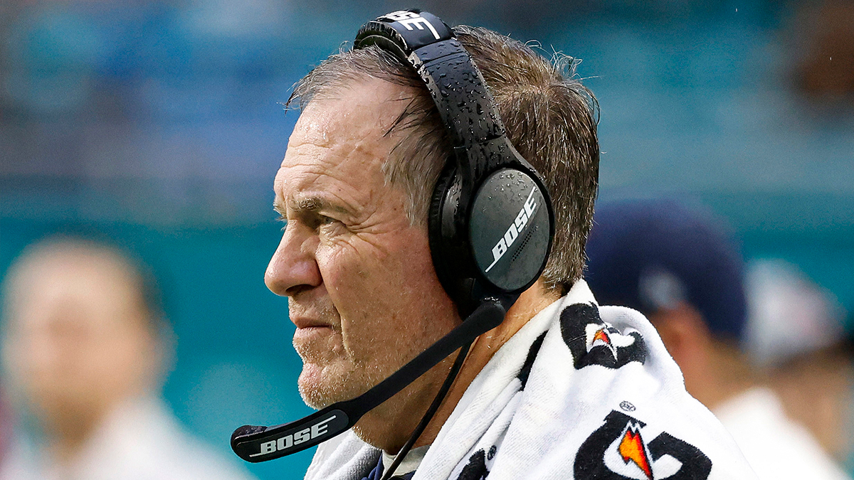 New England Patriots head coach Bill Belichick