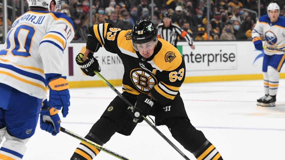 Boston Bruins forward Brad Marchand