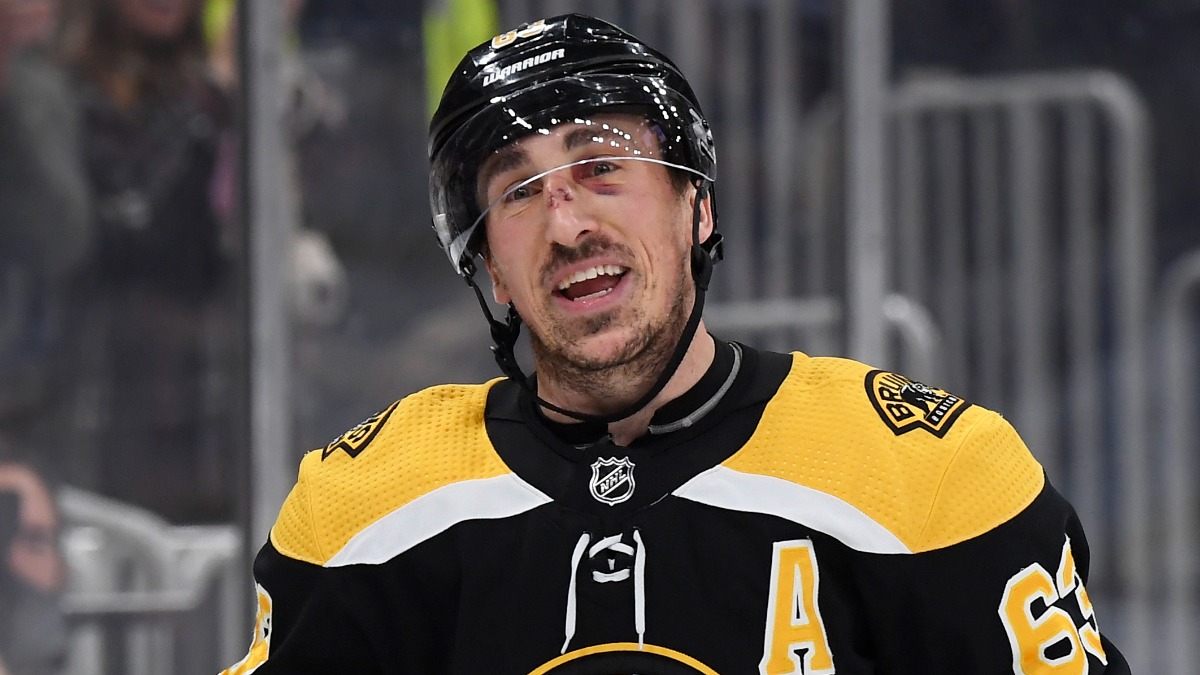 Boston Bruins forward Brad Marchand