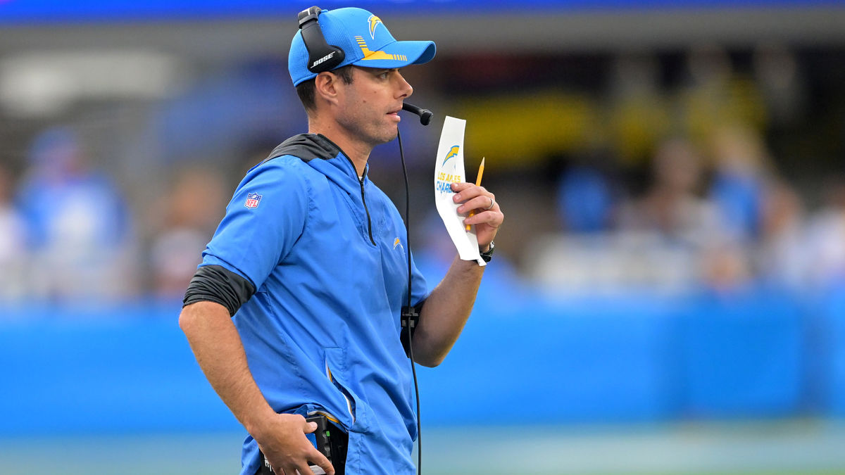 Los Angeles Chargers head coach Brandon Staley