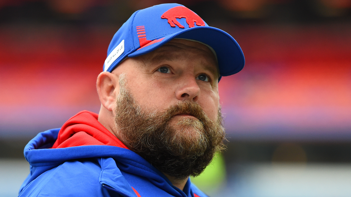 Buffalo Bills offensive coordinator Brian Daboll
