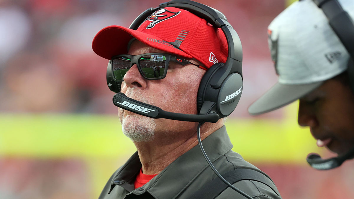 Tampa Bay Buccaneers head coach Bruce Arians
