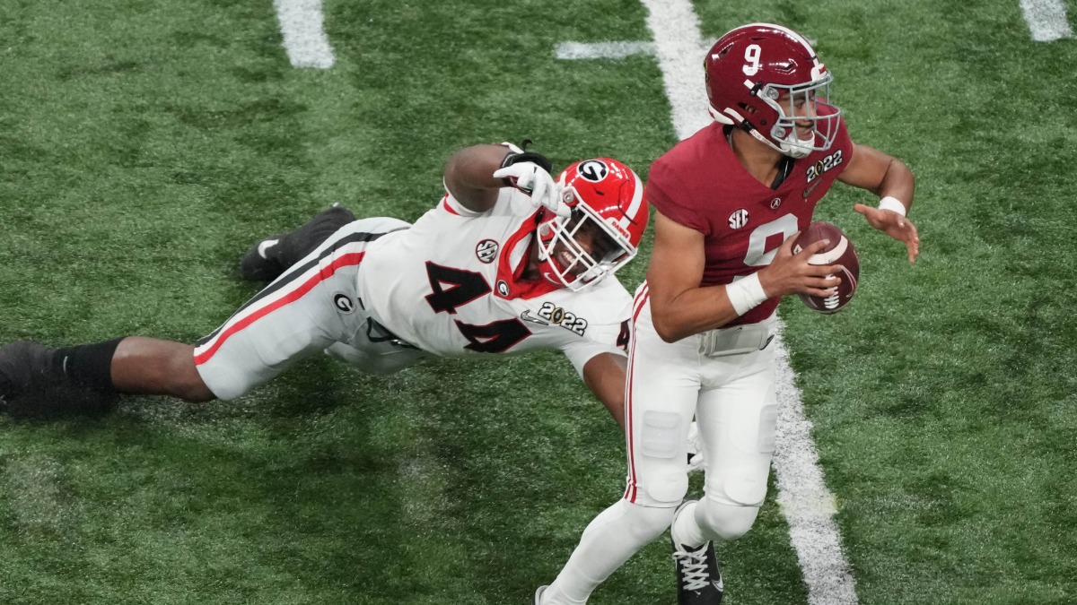 Alabama quarterback Bryce Young