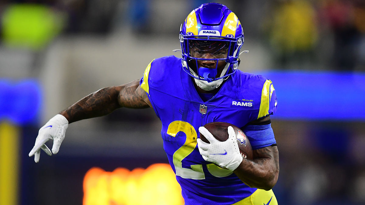 Los Angeles Rams running back Cam Akers