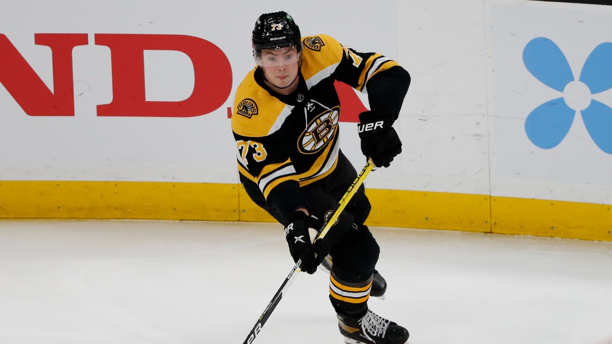 Boston Bruins defenseman Charlie McAvoy