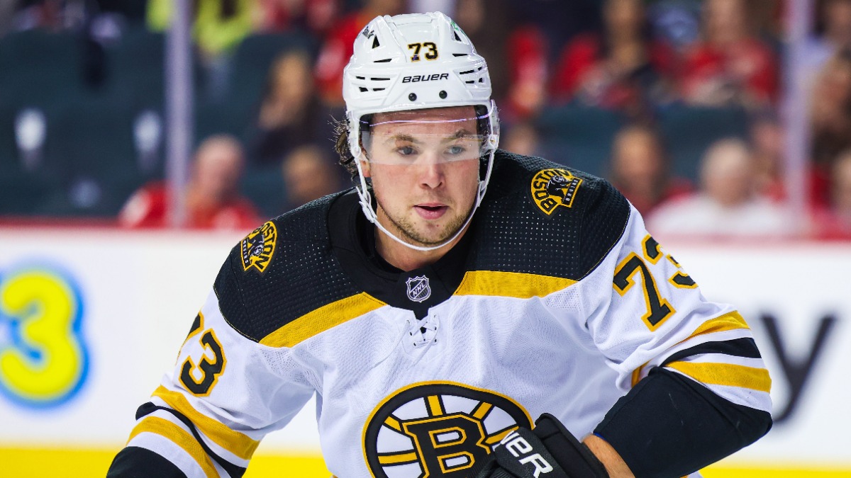 Boston Bruins defenseman Charlie McAvoy