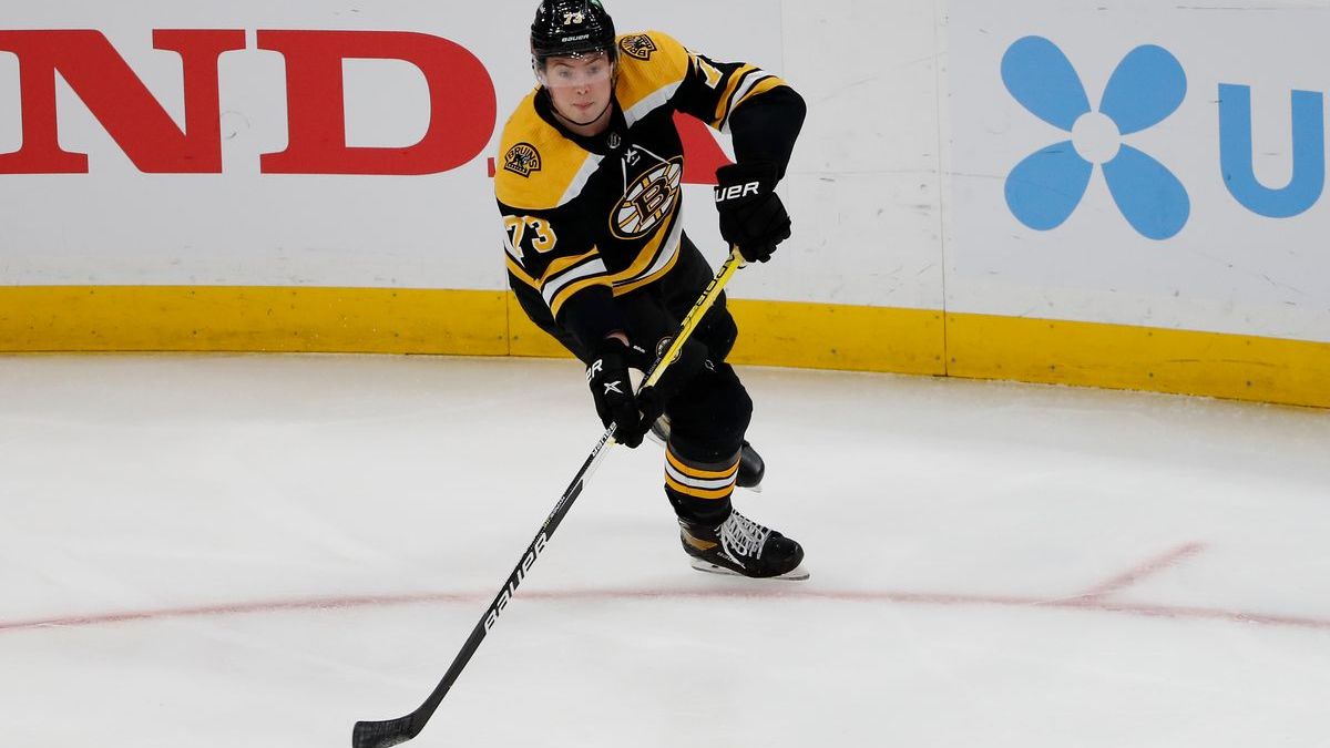 Boston Bruins defenseman Charlie McAvoy