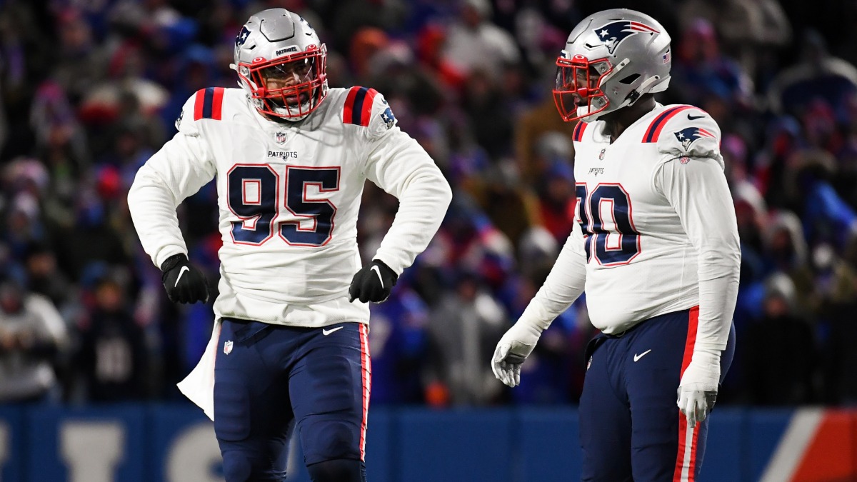 New England Patriots defensive tackle Christian Barmore