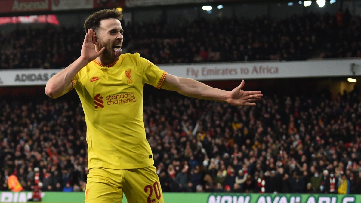 Liverpool forward Diogo Jota