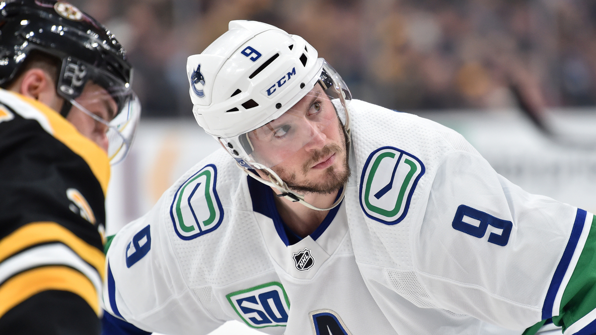 Vancouver Canucks forward J.T. Miller