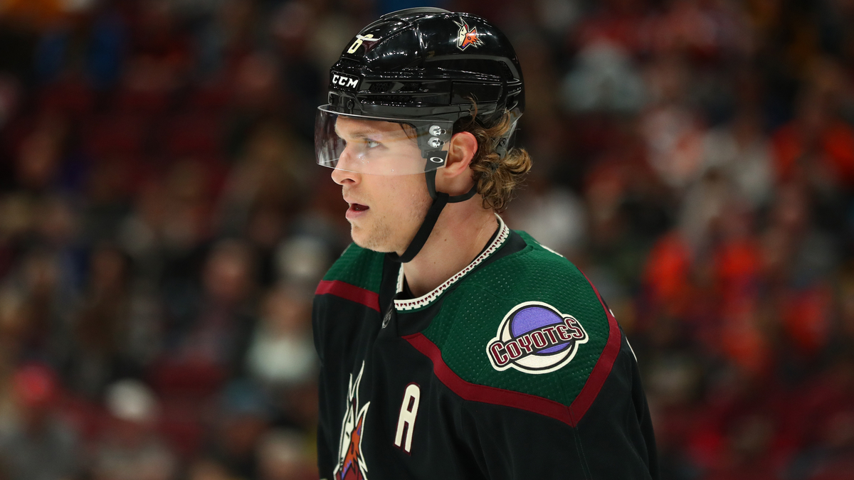 Arizona Coyotes defenseman Jakob Chychrun