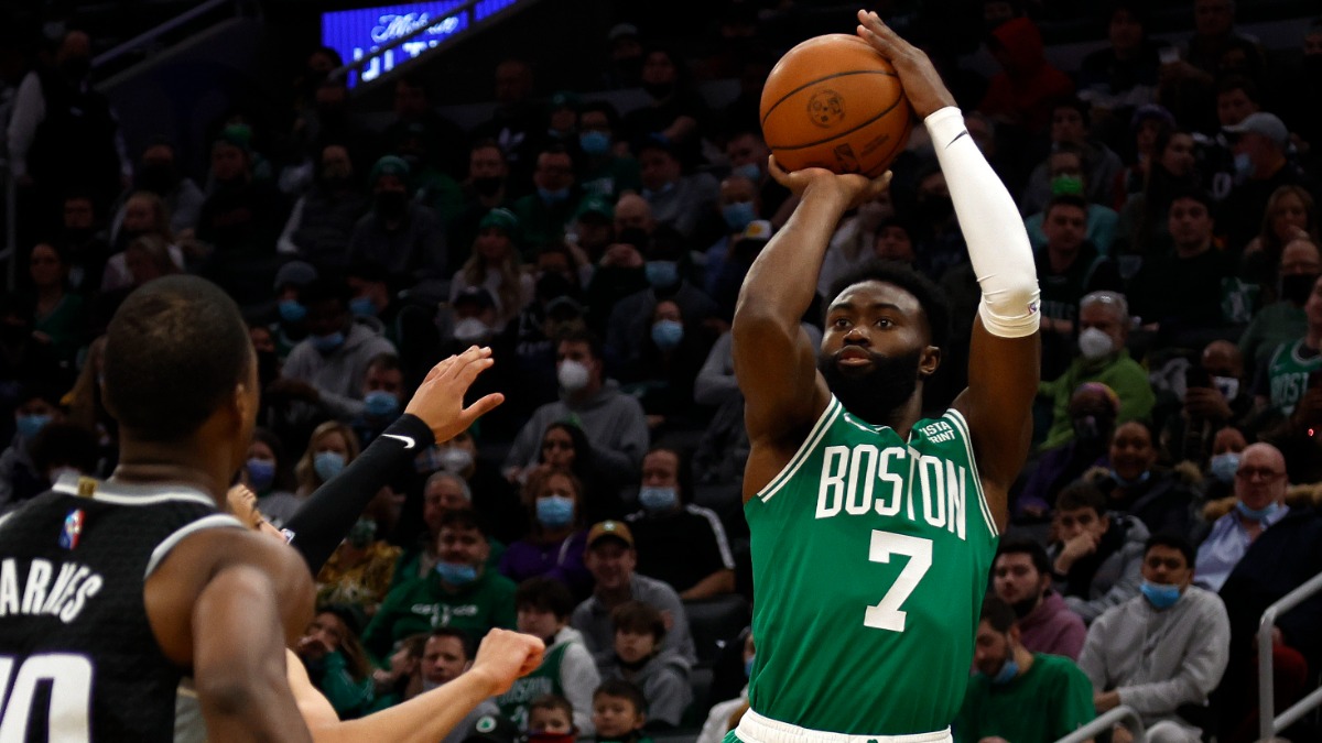 Boston Celtics wing Jaylen Brown