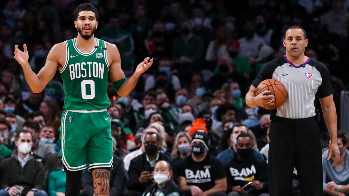 Boston Celtics forward Jayson Tatum