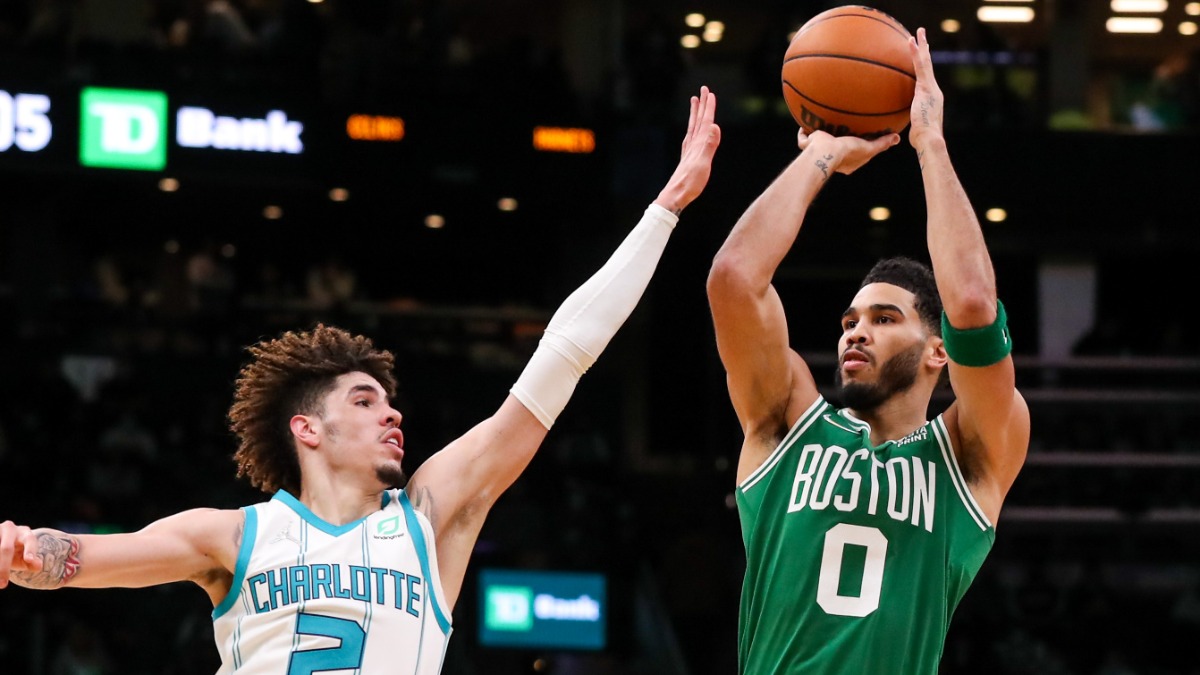 Boston Celtics forward Jayson Tatum