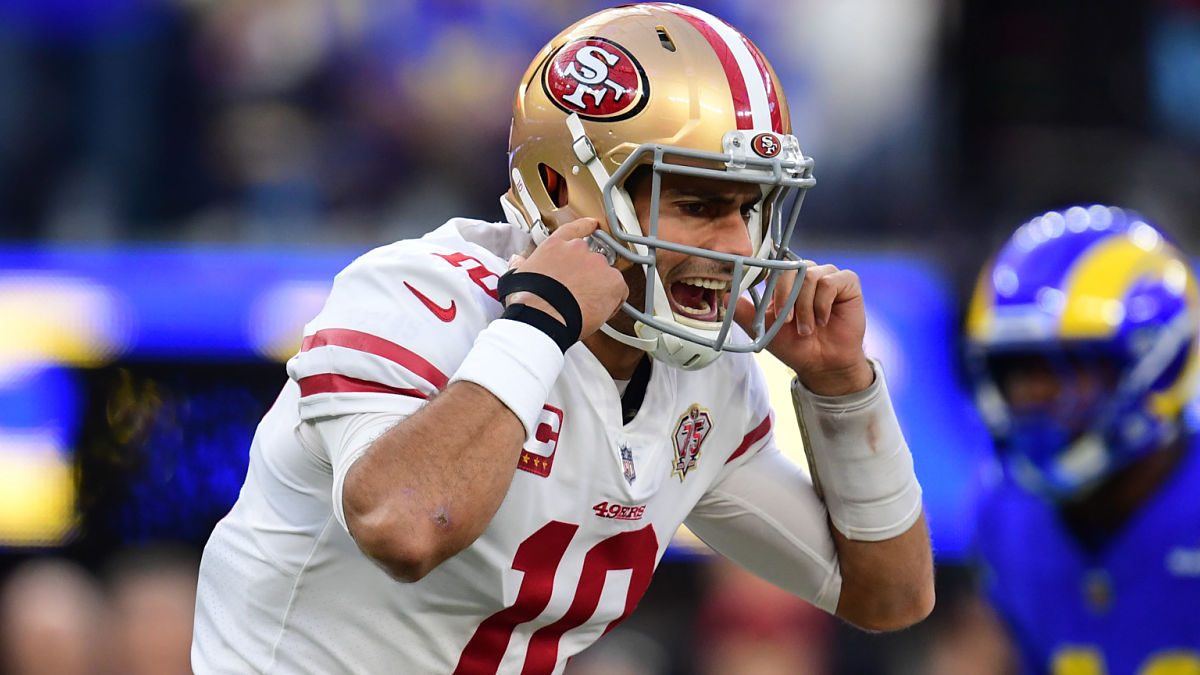 San Francisco 49ers quarterback Jimmy Garoppolo