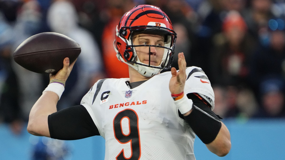 Cincinnati Bengals quarterback Joe Burrow
