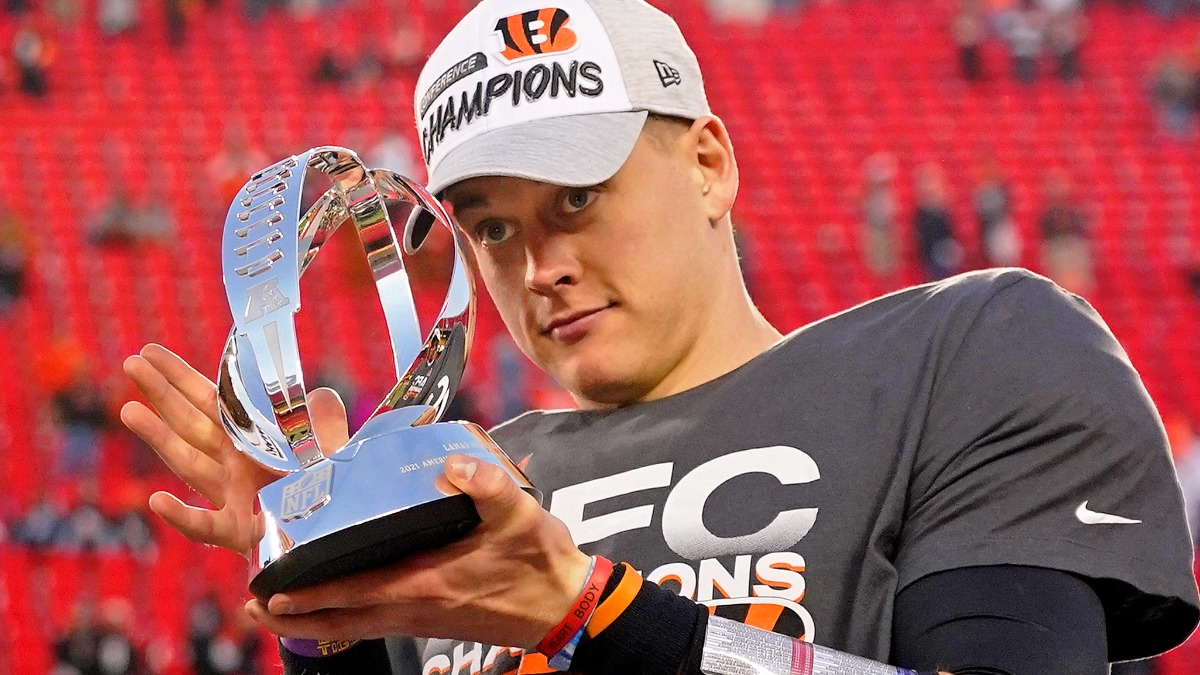 Cincinnati Bengals quarterback Joe Burrow
