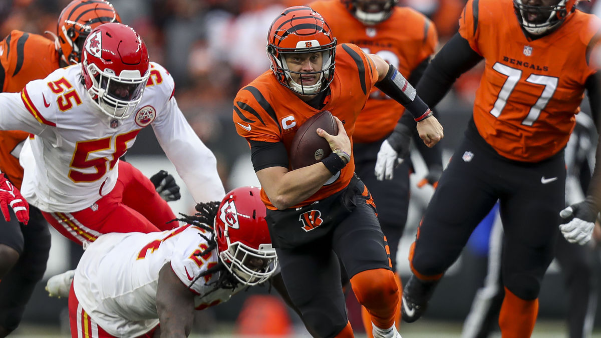 Cincinnati Bengals quarterback Joe Burrow