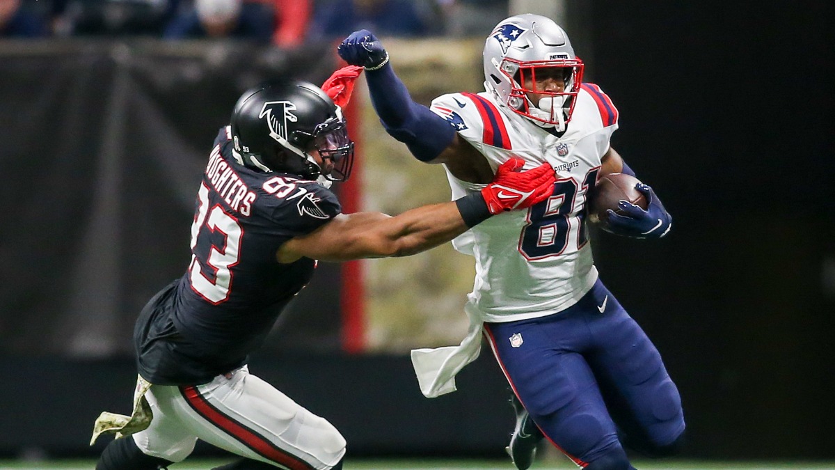 New England Patriots tight end Jonnu Smith