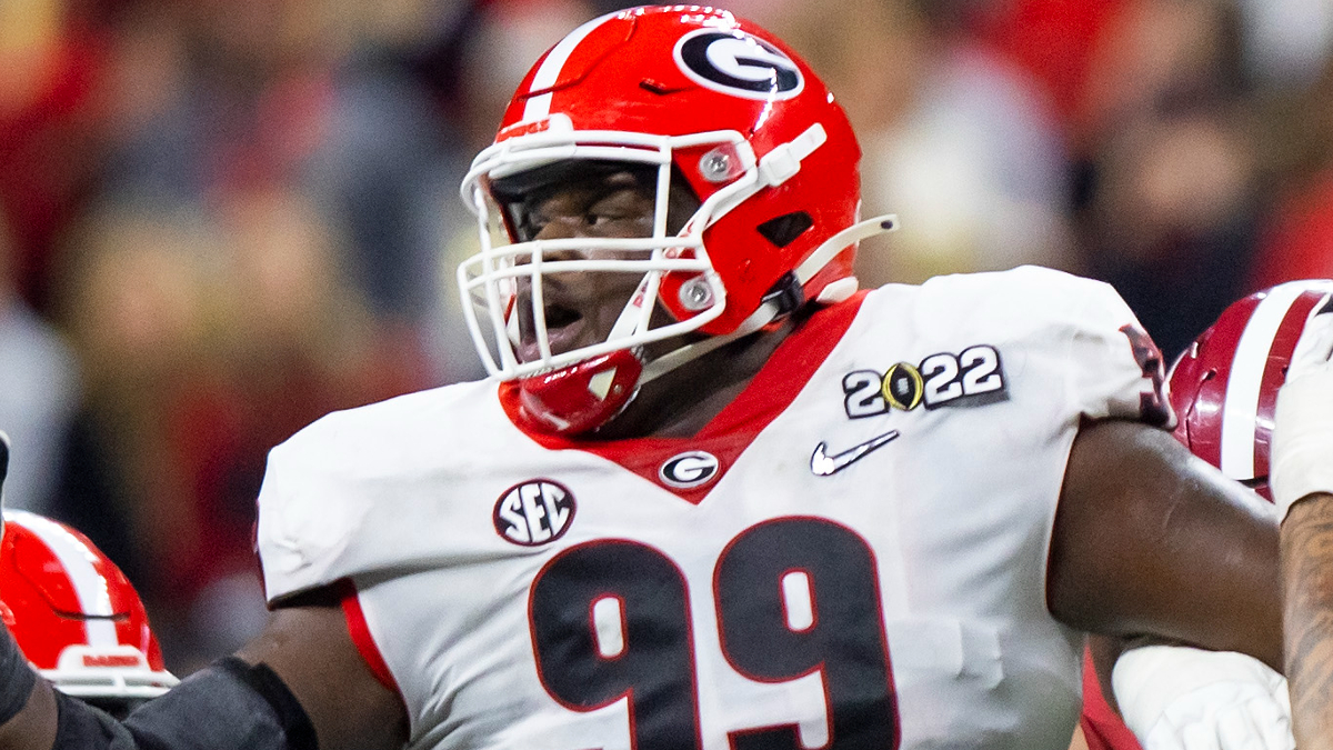 Georgia Bulldogs defensive lineman Jordan Davis
