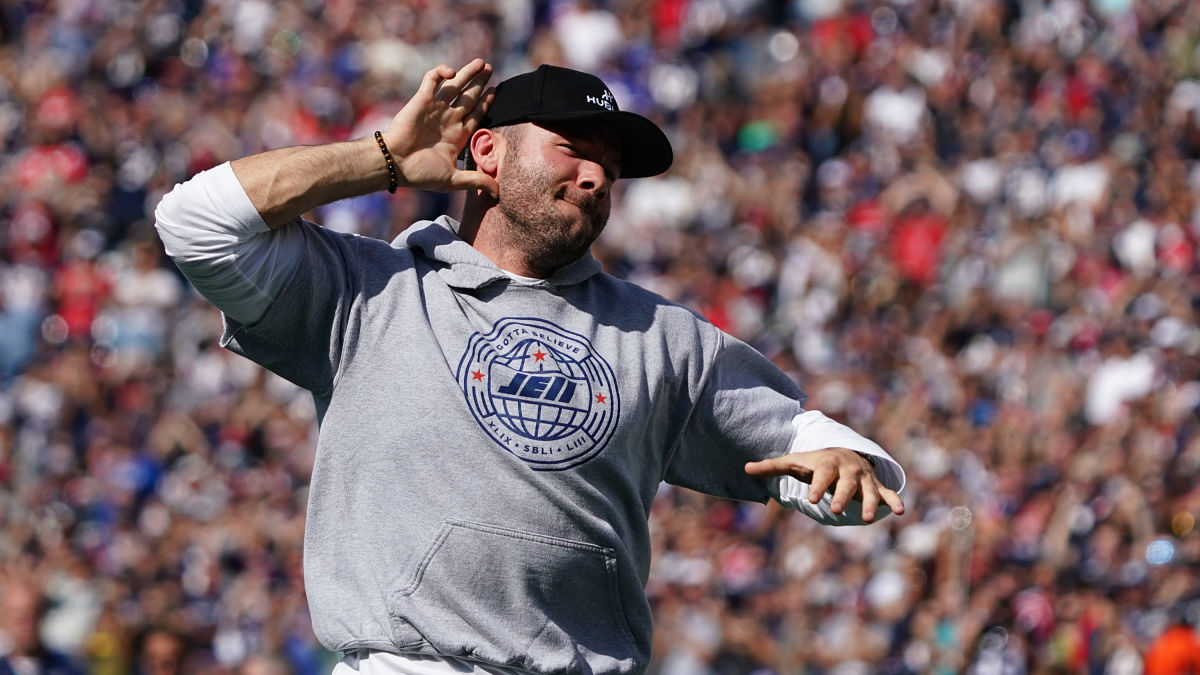 Former New England Patriots receiver Julian Edelman