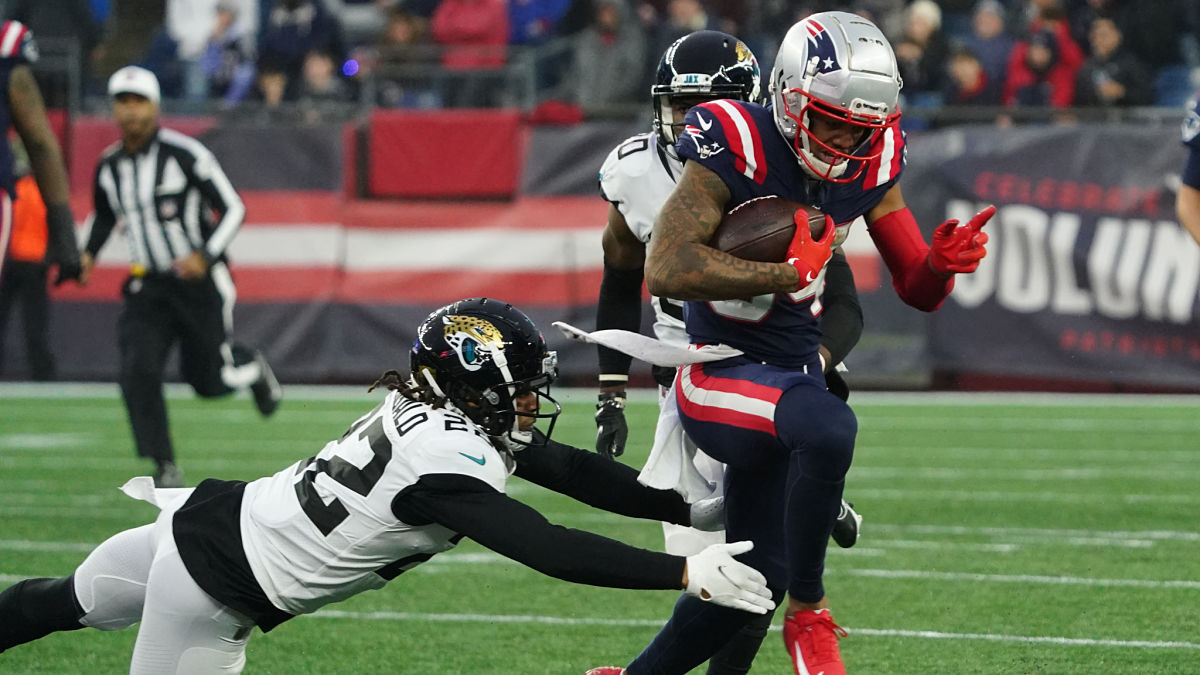New England Patriots wide receiver Kendrick Bourne