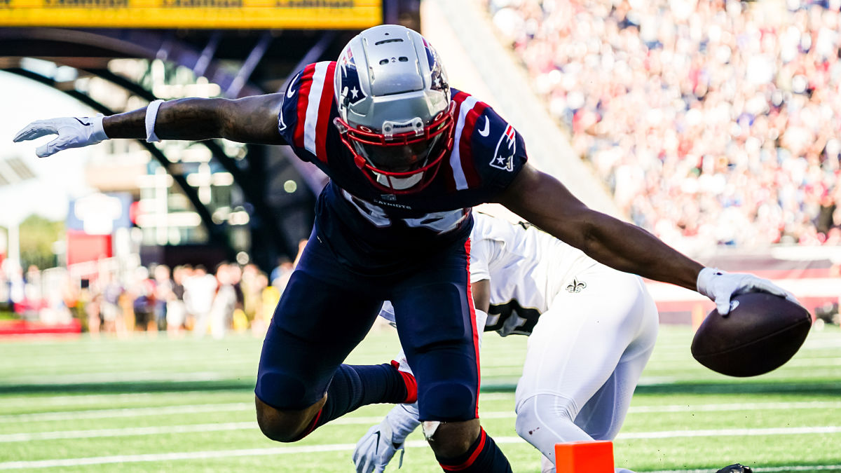 New England Patriots wide receiver Kendrick Bourne