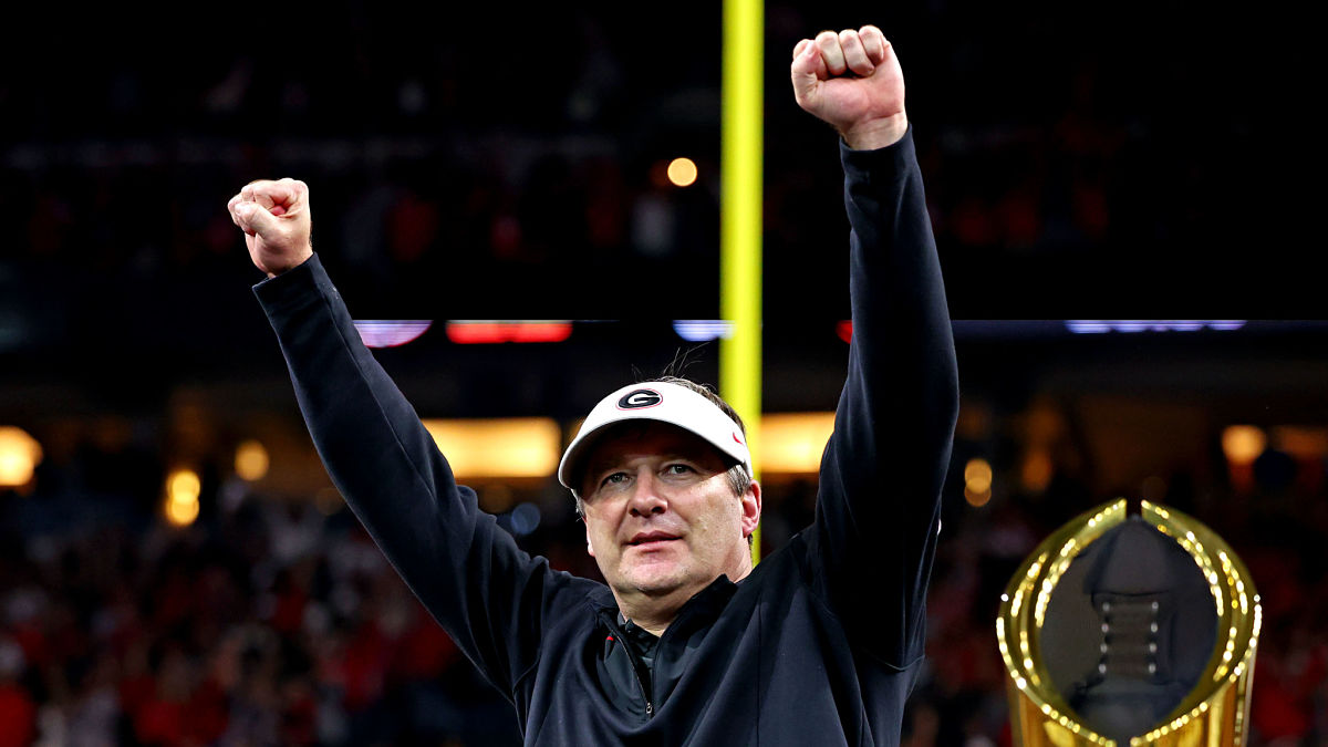 University of Georgia head coach Kirby Smart