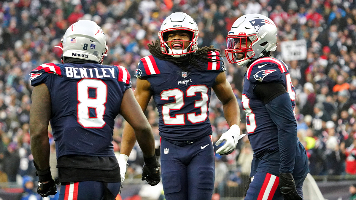 New England Patriots safety Kyle Dugger