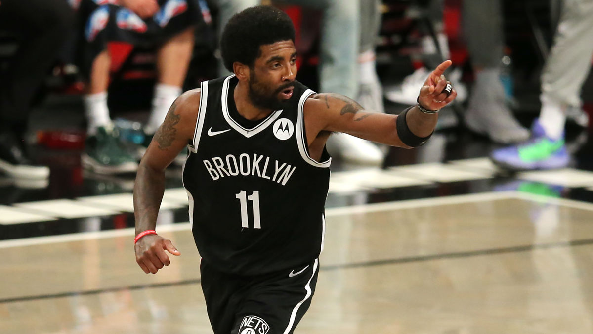 Brooklyn Nets guard Kyrie Irving