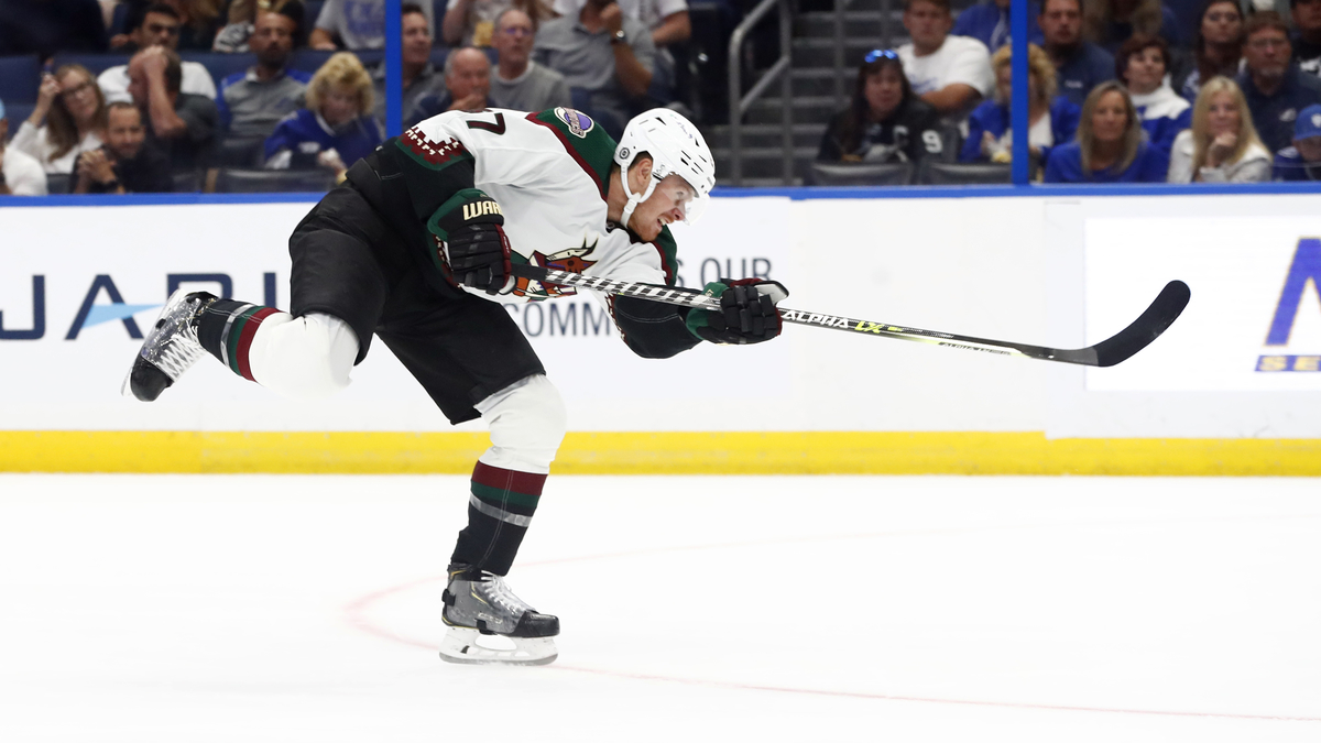 Arizona Coyotes winger Lawson Crouse