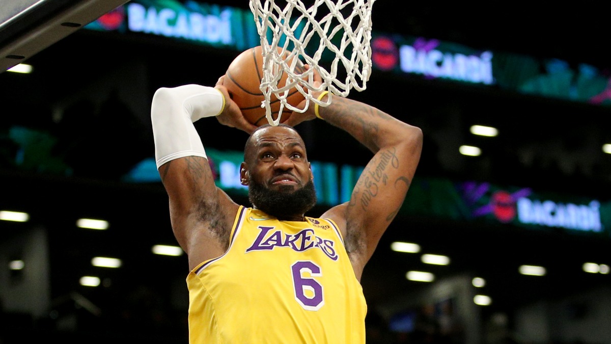 Los Angeles Lakers forward LeBron James