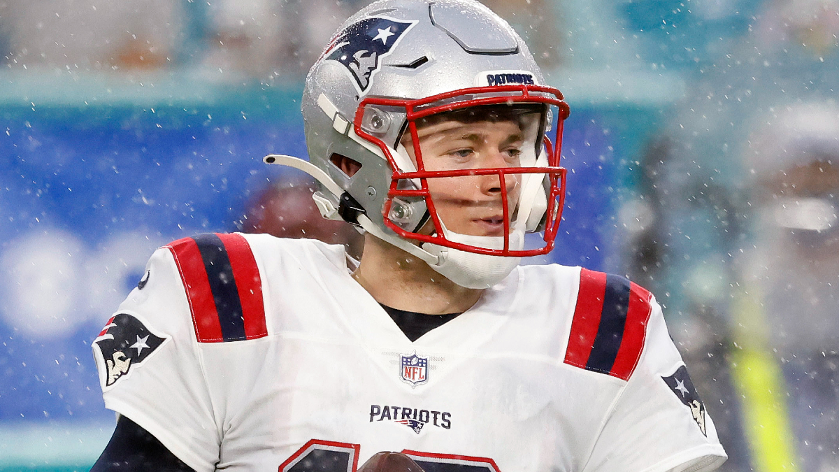 New England Patriots quarterback Mac Jones