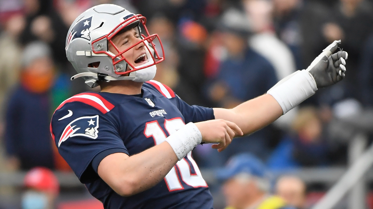New England Patriots quarterback Mac Jones