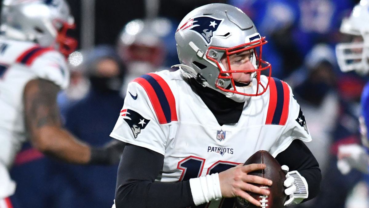 New England Patriots quarterback Mac Jones