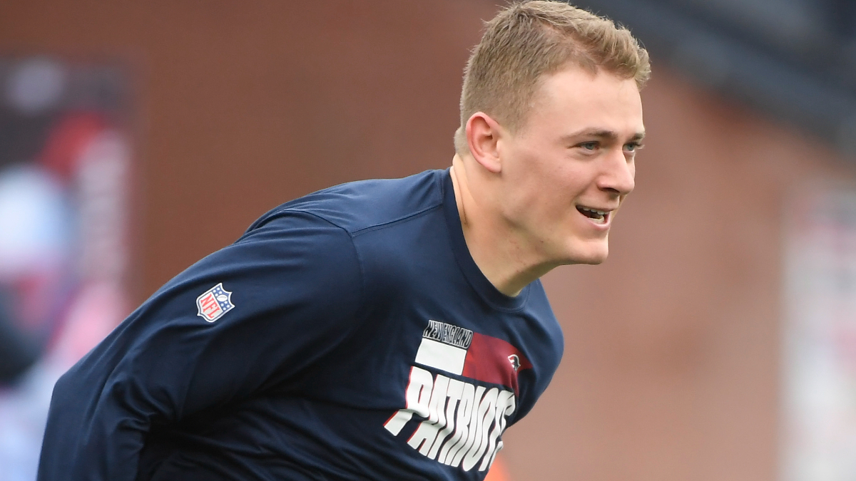 New England Patriots quarterback Mac Jones