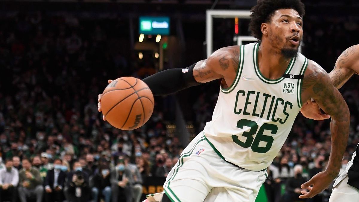 Boston Celtics guard Marcus Smart