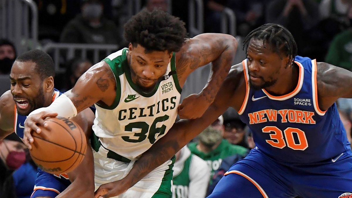 Boston Celtics guard Marcus Smart