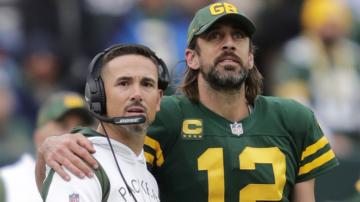 Matt LaFleur, Aaron Rodgers