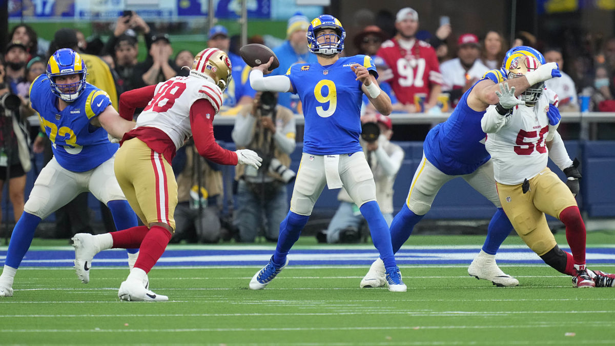 Los Angeles Rams quarterback Matthew Stafford