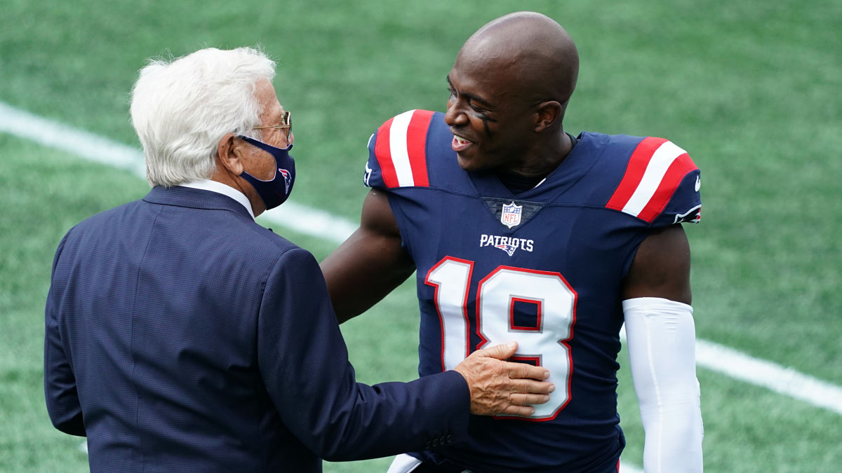New England Patriots special teams captain Matthew Slater