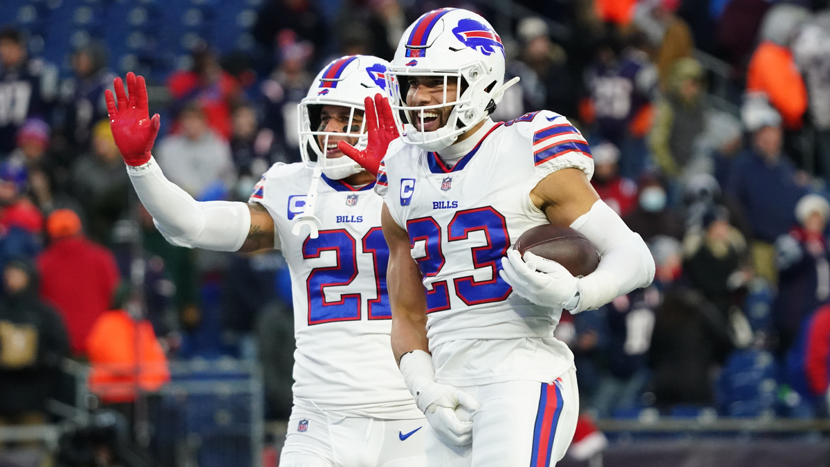 Buffalo Bills safeties Micah Hyde, Jordan Poyer