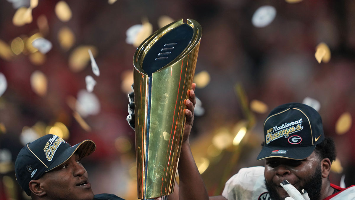 National Championship trophy