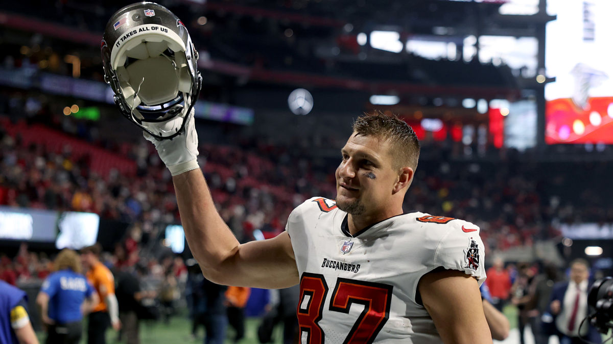 Tampa Bay Buccaneers tight end Rob Gronkowski