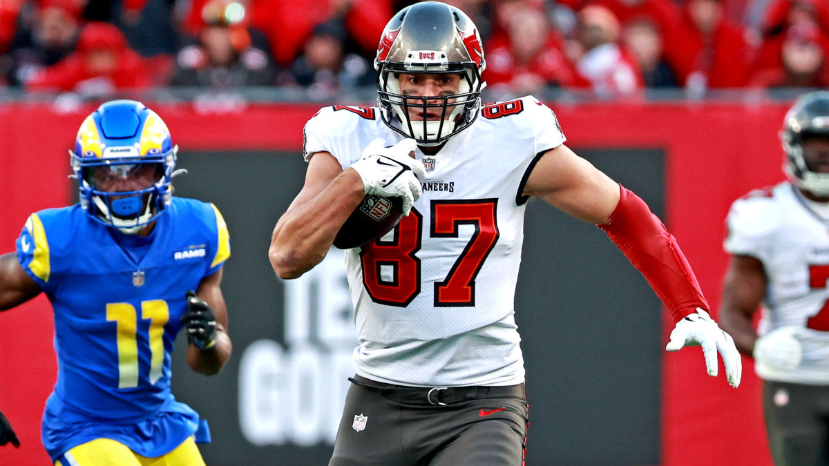 Tampa Bay Buccaneers tight end Rob Gronkowski