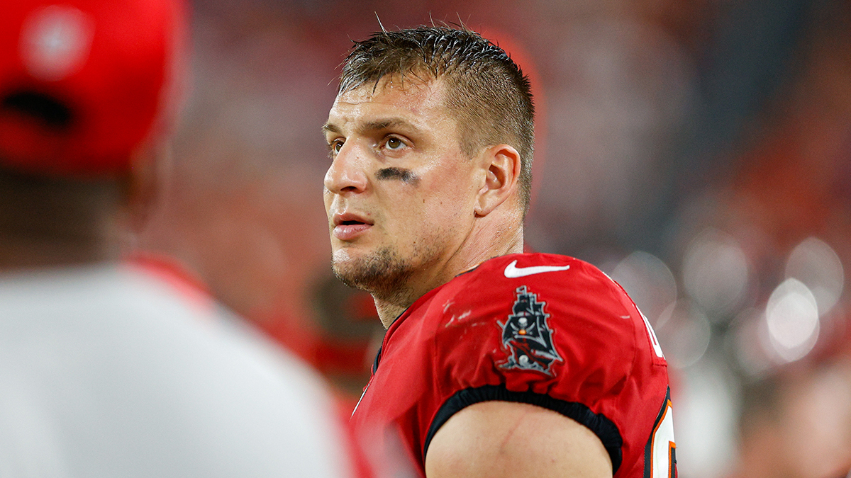Tampa Bay Buccaneers tight end Rob Gronkowski